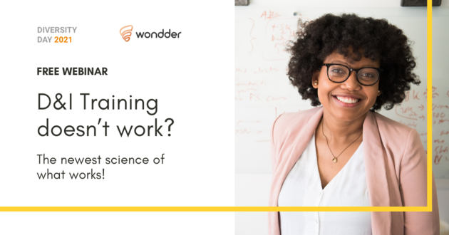 Webinar: "D&I Training doesn’t work? Find out what works!"